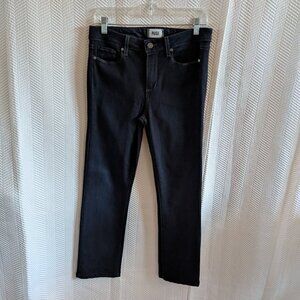 PAIGE Hoxton Straight Mona Dark Wash Jeans Size 29 Stretch Denim